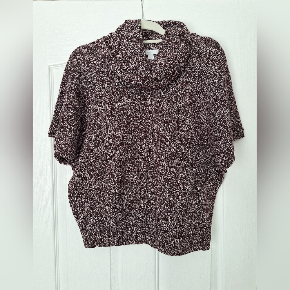 Women's Marled Knit Sweater - Brown
